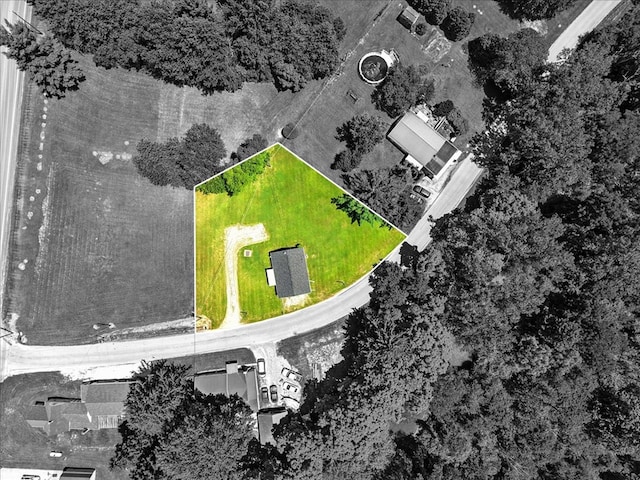 1051 Nazor Rd, Galion, OH 44833 - aerial overview of property's location with property parcel outlined