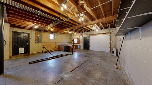 4 Post St, Shelby, OH 44875 - garage with electric panel