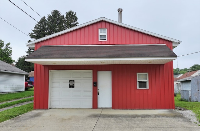 4 Post St, Shelby, OH 44875 - view of detached garage