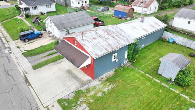 4 Post St, Shelby, OH 44875 - aerial view of residential area