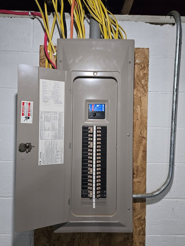 423 Beechwood Dr, Galion, OH 44833 - utilities with electric panel