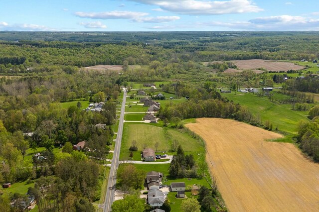 524.526 Rudy Rd, Mansfield, OH 44903 - aerial view of property and surrounding area with a heavily wooded area and rural landscape