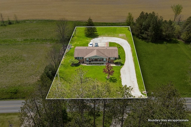 524.526 Rudy Rd, Mansfield, OH 44903 - view of rural area with property boundaries highlighted