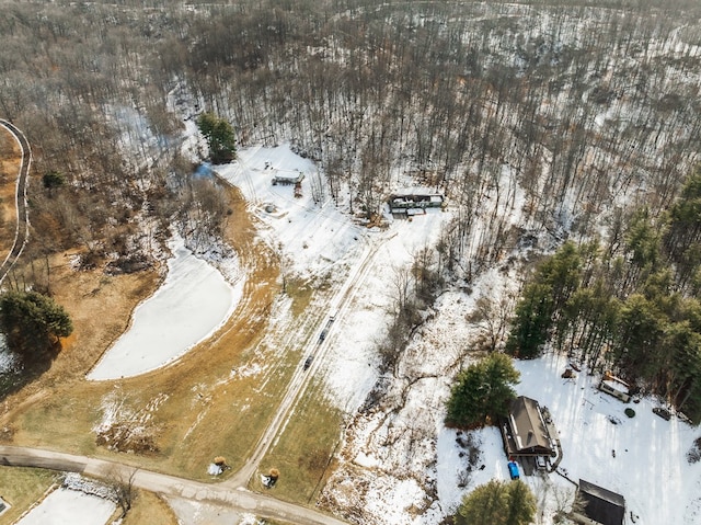 22264 Township Rd Unit 304, Coshocton, OH 43812 - view of snowy aerial view