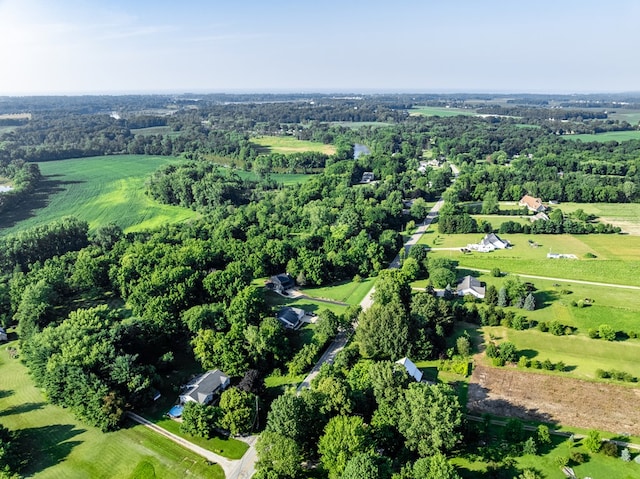 10411 River Rd, Huron, OH 44839 - aerial overview of property's location featuring rural landscape
