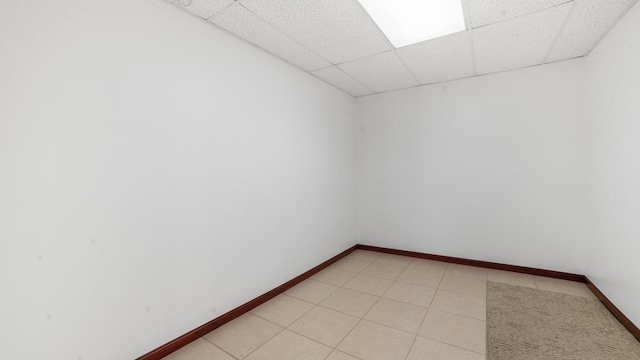 1439 Township Rd Unit 1238, Ashland, OH 44805 - empty room with a paneled ceiling and baseboards