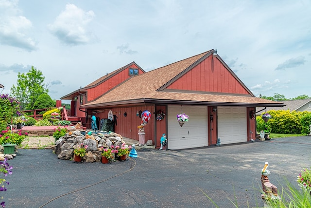 7326 State Route 19 Unit 47-48, Mount Gilead, OH 43338 - view of property with a detached garage