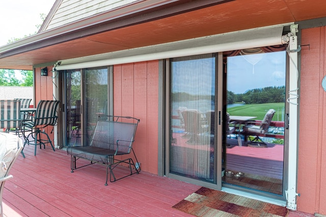 7326 State Route 19 Unit 47-48, Mount Gilead, OH 43338 - view of wooden deck