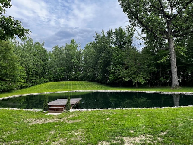 5616 Windfall Rd, Galion, OH 44833 - surrounding community with a water view and a yard