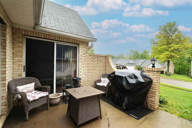 1690 Riva Ridge Dr, Mansfield, OH 44904 - view of patio with area for grilling