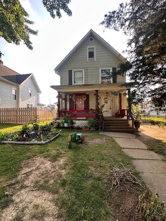 514 Clark St, Willard, OH 44890 - view of front of house featuring covered porch
