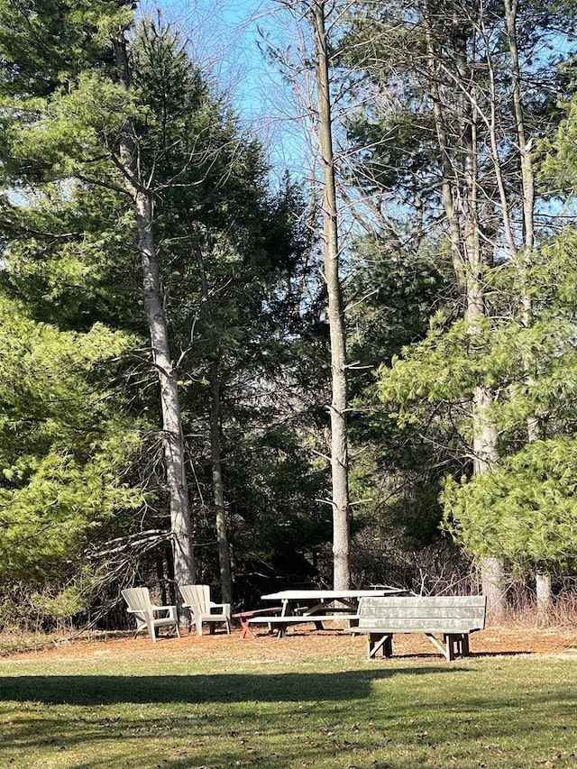 surrounding community featuring a yard
