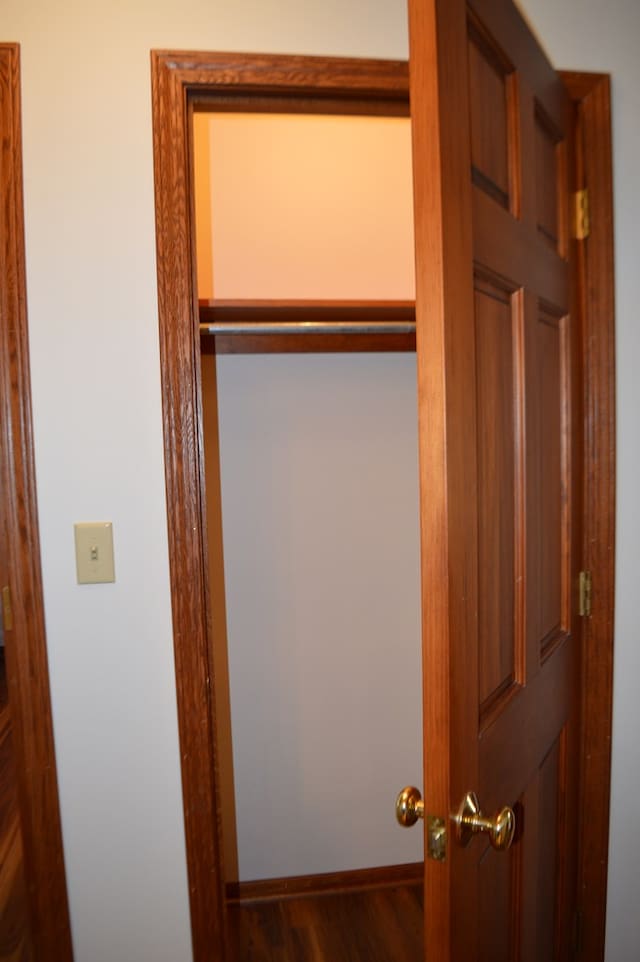 view of closet