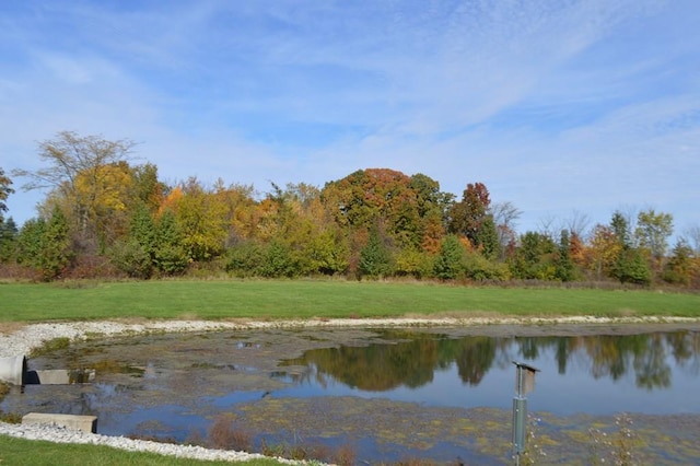 property view of water