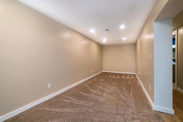 7331 State Route 314, Bellville, OH 44813 - unfurnished room featuring carpet floors and recessed lighting