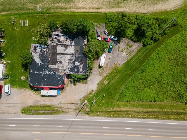3763 State Route 39, Shelby, OH 44875 - aerial overview of property's location featuring rural landscape
