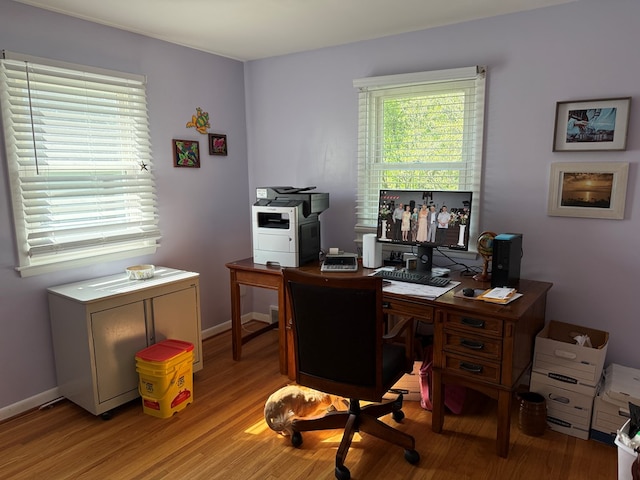 538 Broadview Ave, Mansfield, OH 44903 - office space featuring wood finished floors and baseboards
