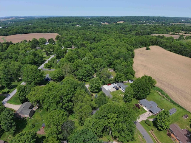 18373 Bentwood Dr, Doylestown, OH 44230 - aerial view of property and surrounding area with a heavily wooded area