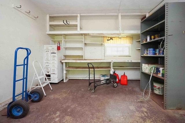 18373 Bentwood Dr, Doylestown, OH 44230 - misc room featuring unfinished concrete flooring