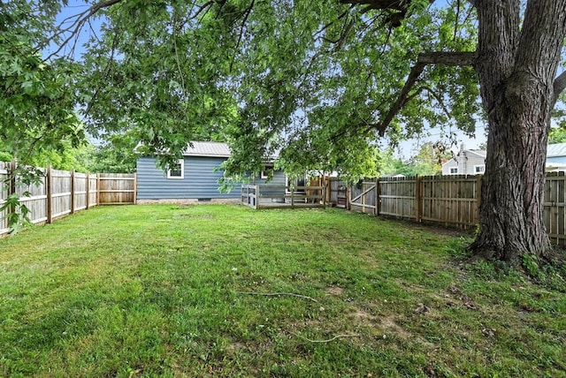 438 Mackey St, Galion, OH 44833 - view of fenced backyard