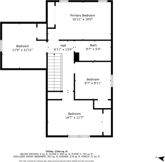 528 N Mulberry St, Street, OH 44902 - room layout