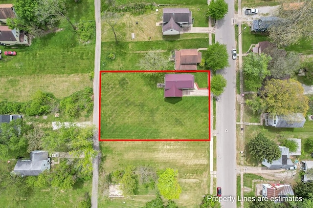 528 N Mulberry St, Street, OH 44902 - drone / aerial view