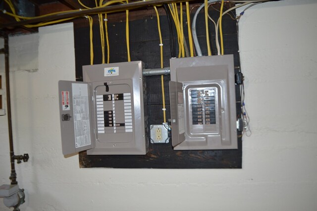 1211 S Sandusky Ave, Bucyrus, OH 44820 - utility room featuring electric panel