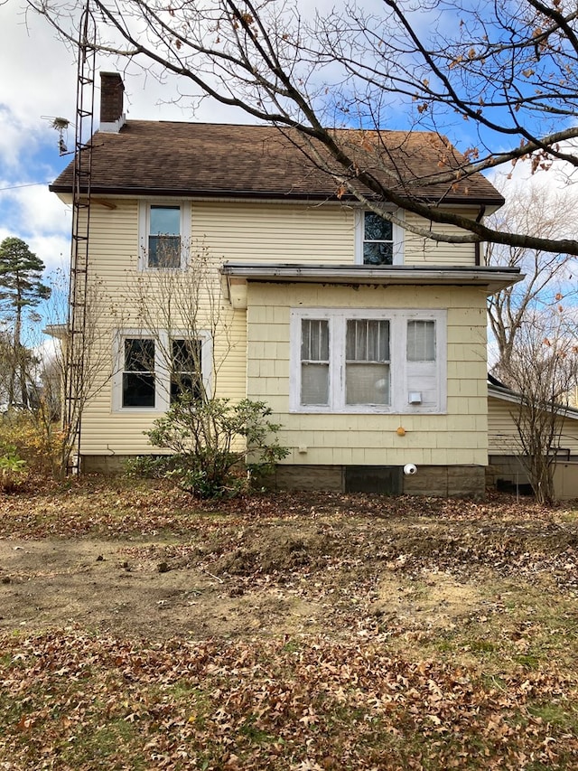 view of home's exterior