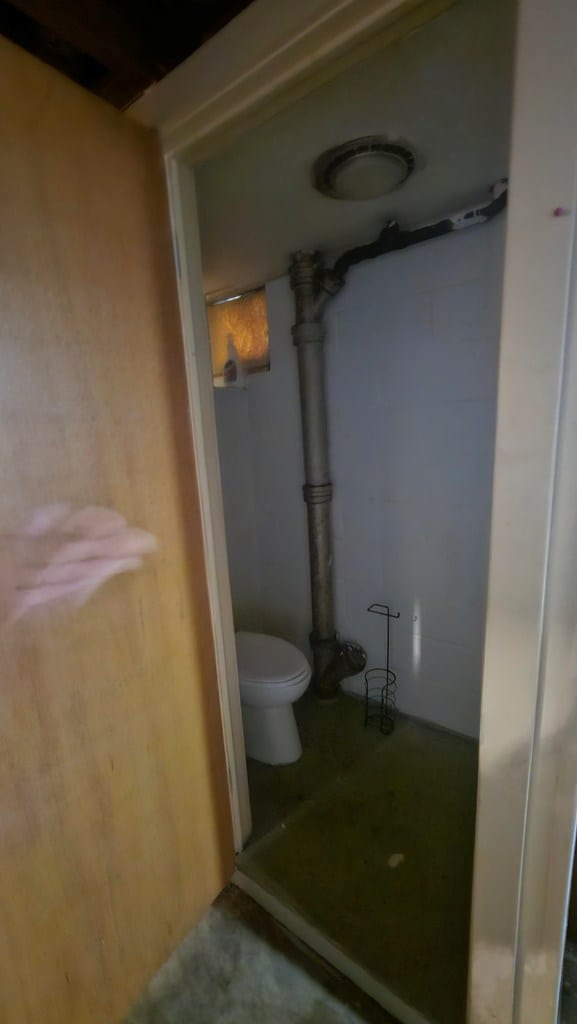 bathroom with toilet