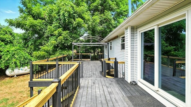 3306 Township Rd Unit 221, Marengo, OH 43334 - view of deck