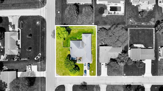 1320 Oakridge Rd, Bucyrus, OH 44820 - aerial view of property's location with property parcel outlined