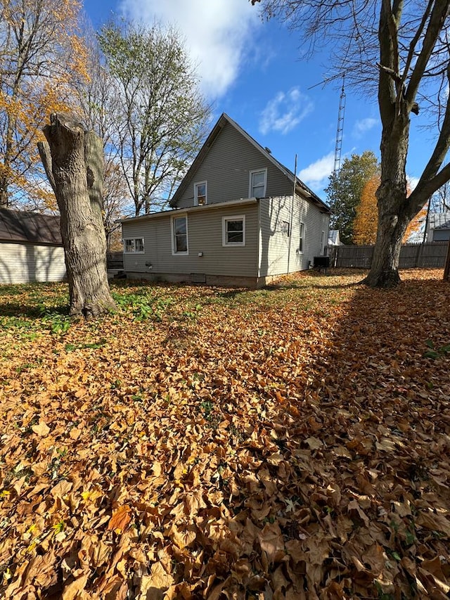 view of rear view of house