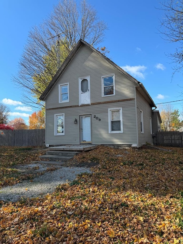 view of back of house