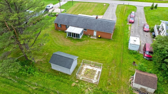 1508 W Hanley Rd, Mansfield, OH 44904 - aerial view of property and surrounding area