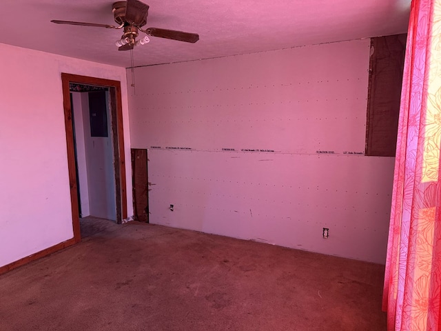 325 E Mansfield St, Bucyrus, OH 44820 - unfurnished room with carpet and ceiling fan
