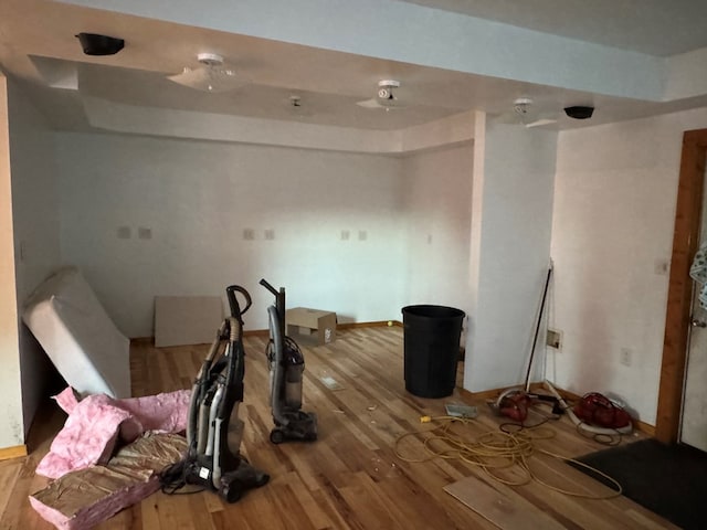 325 E Mansfield St, Bucyrus, OH 44820 - spare room with wood finished floors