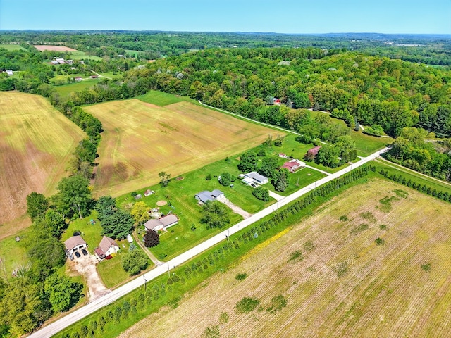 560 Harlan Rd, Mansfield, OH 44843 - aerial view of property's location featuring rural landscape