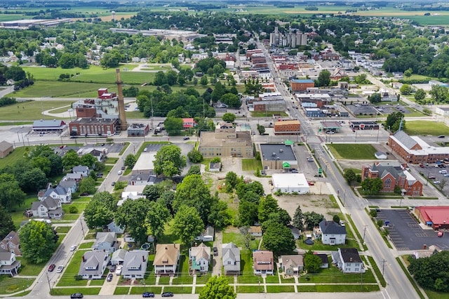 19 Mansfield Ave, Shelby, OH 44875 - aerial view of property's location with nearby suburban area