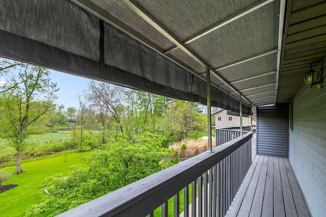 view of deck