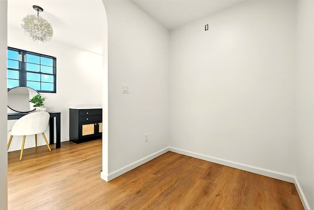1360 Lexington Ontario Rd, Mansfield, OH 44904 - unfurnished room with light wood-style floors