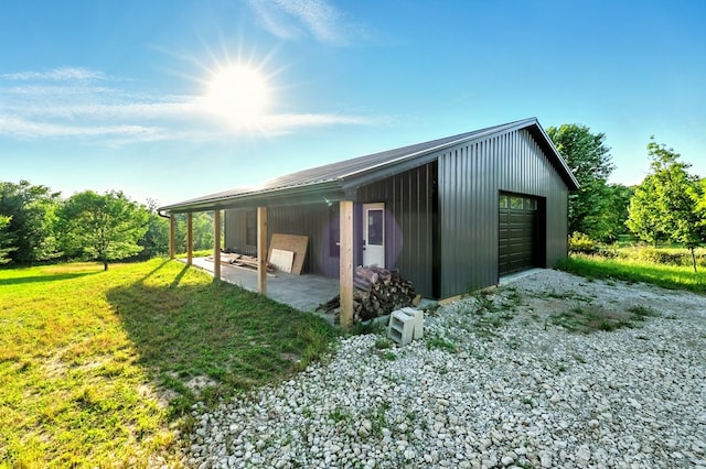 1360 Lexington Ontario Rd, Mansfield, OH 44904 - view of detached garage