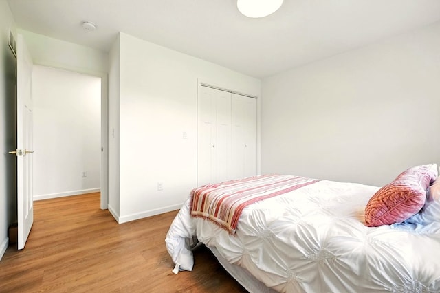 1360 Lexington Ontario Rd, Mansfield, OH 44904 - bedroom featuring light wood-type flooring and a closet