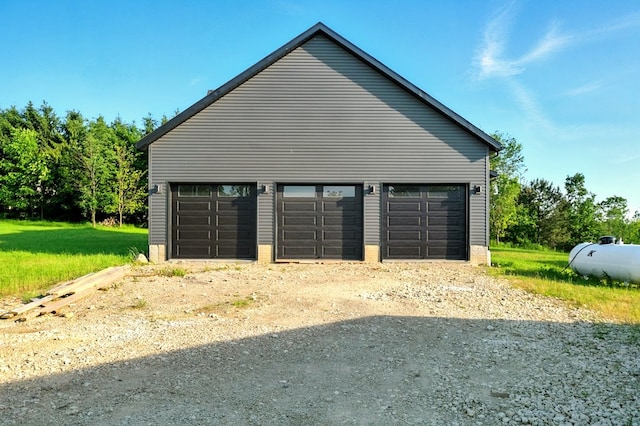 1360 Lexington Ontario Rd, Mansfield, OH 44904 - view of detached garage