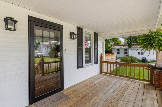 519 Park Ave, Galion, OH 44833 - view of porch