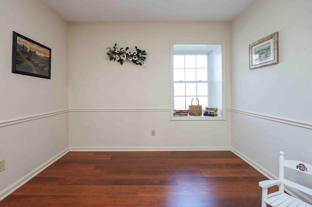 452 Pleasant Ln, Bucyrus, OH 44820 - spare room with baseboards and wood finished floors
