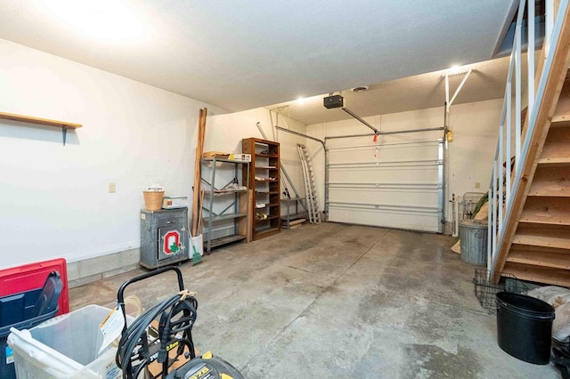 452 Pleasant Ln, Bucyrus, OH 44820 - garage with a garage door opener