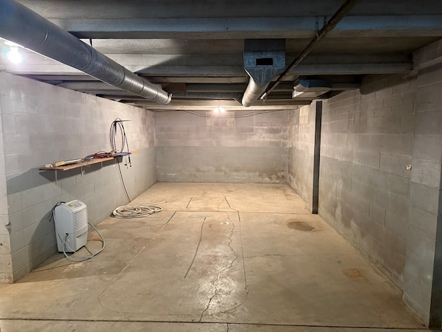 1022 S E E, Bucyrus, OH 44820 - view of unfinished basement