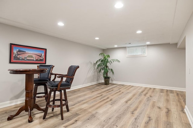 2313 Woodland Park Dr, Ontario, OH 44903 - office space featuring recessed lighting and light wood-type flooring
