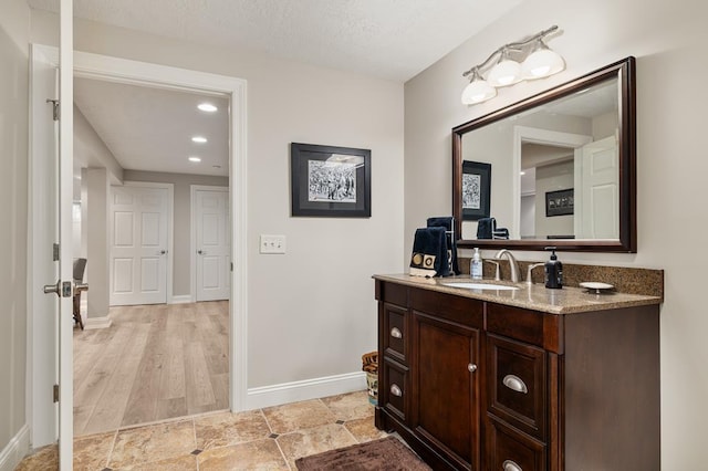 2313 Woodland Park Dr, Ontario, OH 44903 - bathroom with vanity and recessed lighting