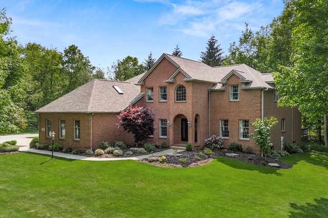 2313 Woodland Park Dr, Ontario, OH 44903 - traditional home featuring brick siding and a front lawn